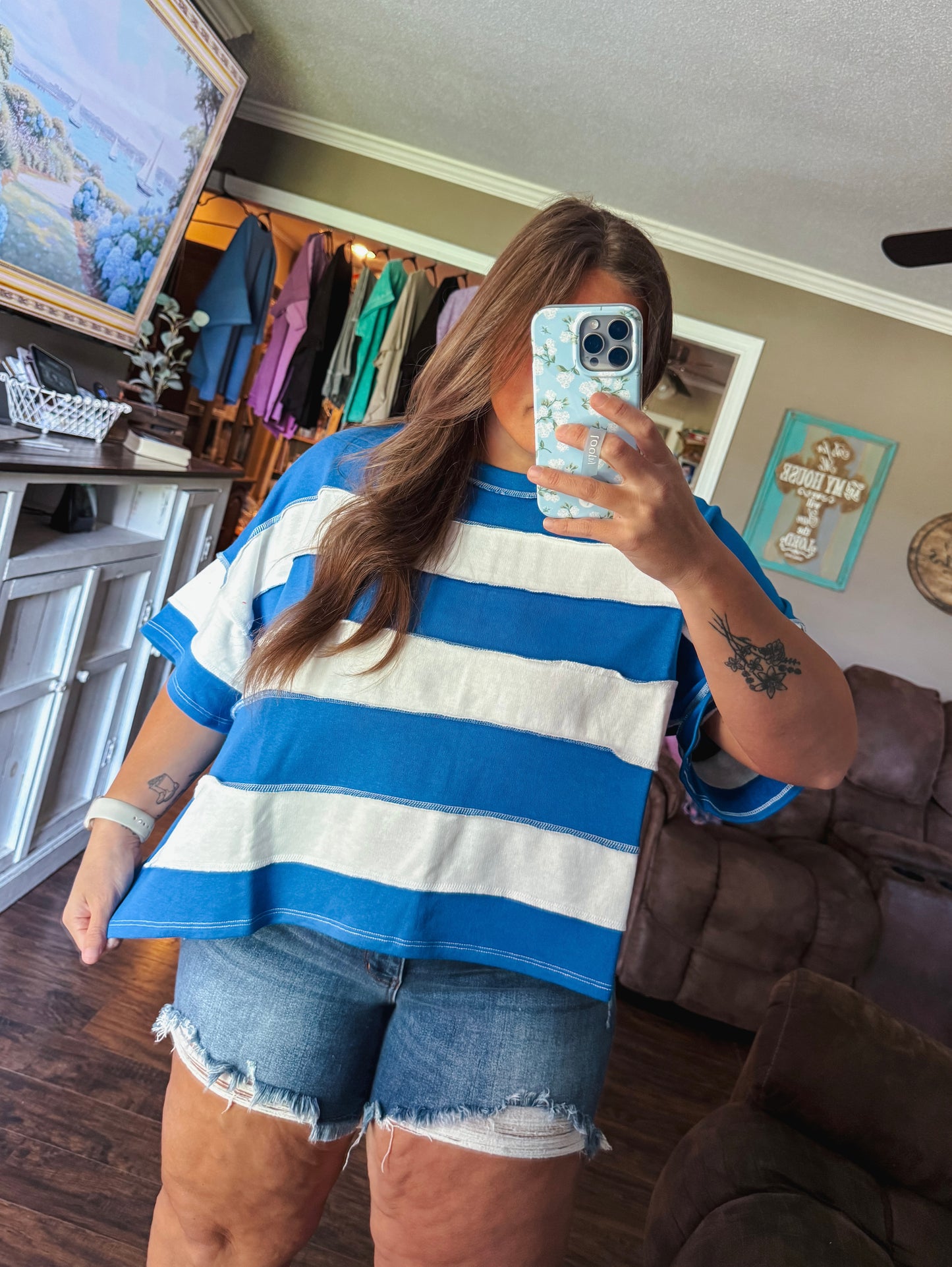 Harbor Stripe Top