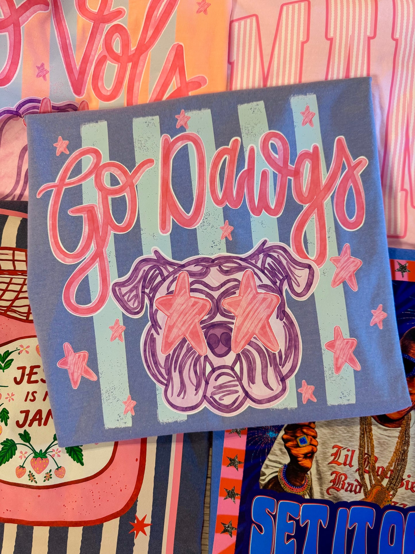 Stripe Go Dawgs
